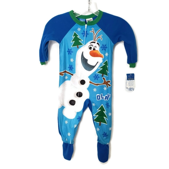 Disney Other - NWT Disney Frozen Olaf Blanket Sleeper Pajamas PJs